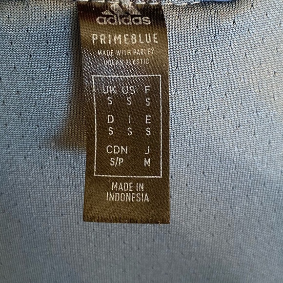 Adidas “Primeblue” Windbreaker Legacy Blue Jacket - Picture 8 of 11